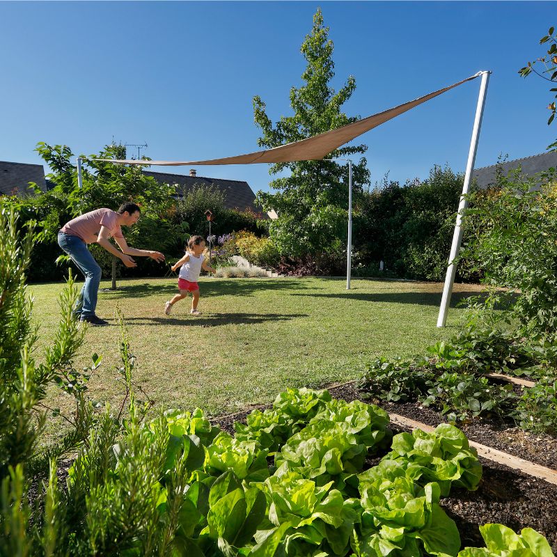Pfosten für Tarnnetz